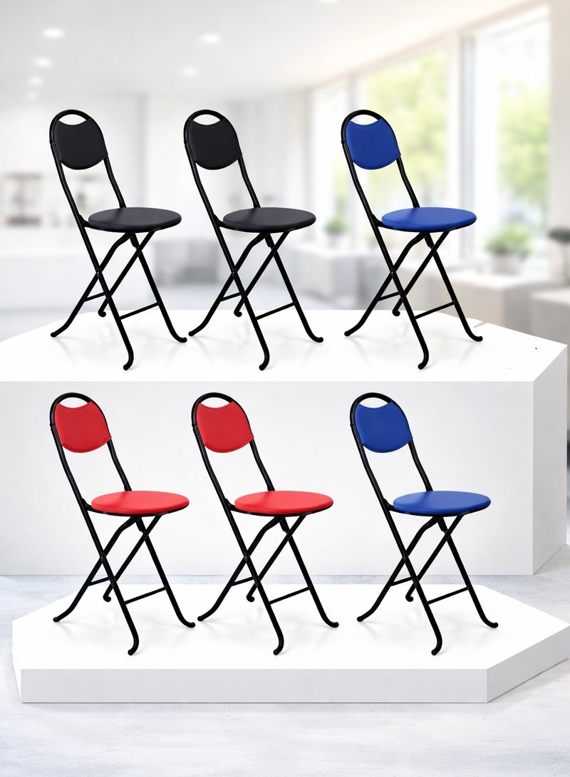 Raqi 6 Prayer Chairs, Foldable and Multi-use - Image 2